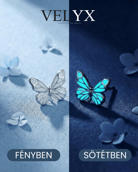 VELYX – Azure Butterfly Kollekció - Fülbevaló - VELYX