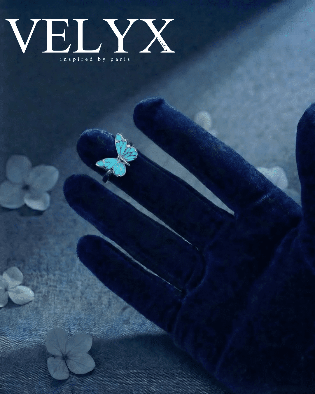 VELYX – Azure Butterfly Kollekció - Gyűrű - VELYX