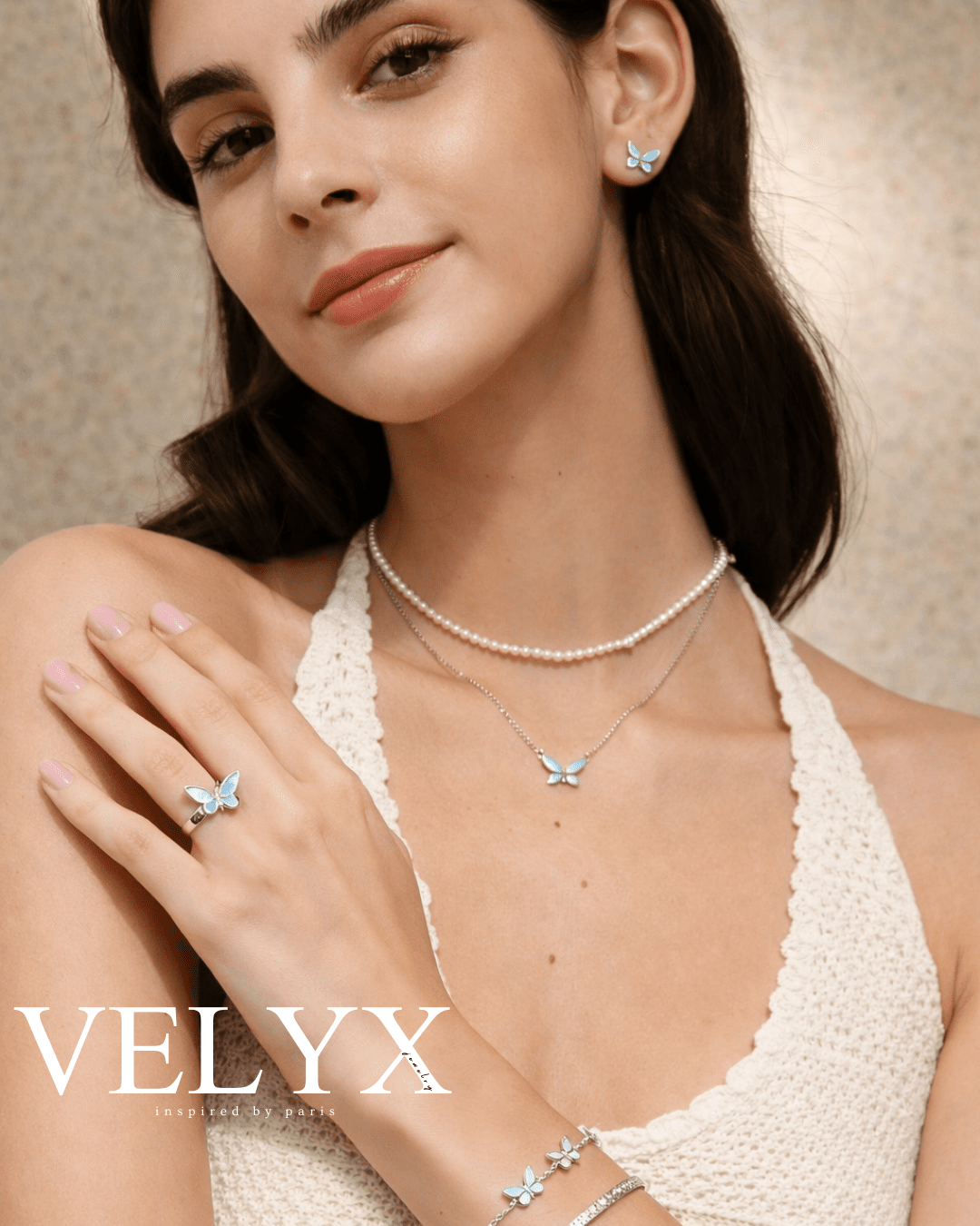 VELYX – Azure Butterfly Kollekció - Gyűrű - VELYX