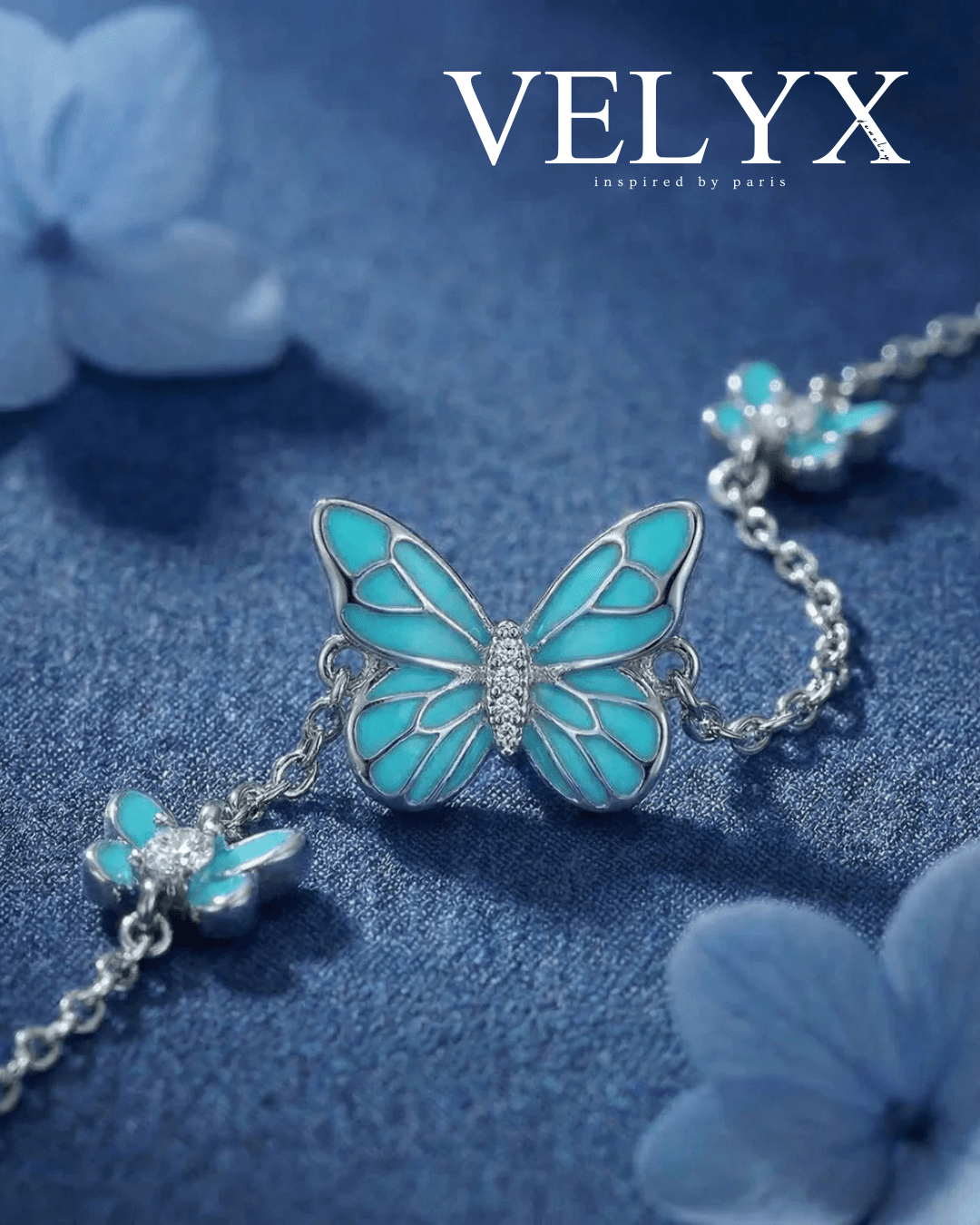 VELYX – Azure Butterfly Kollekció - Karkötő - VELYX
