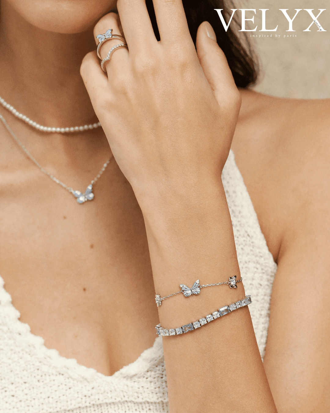 VELYX – Azure Butterfly Kollekció - Karkötő - VELYX