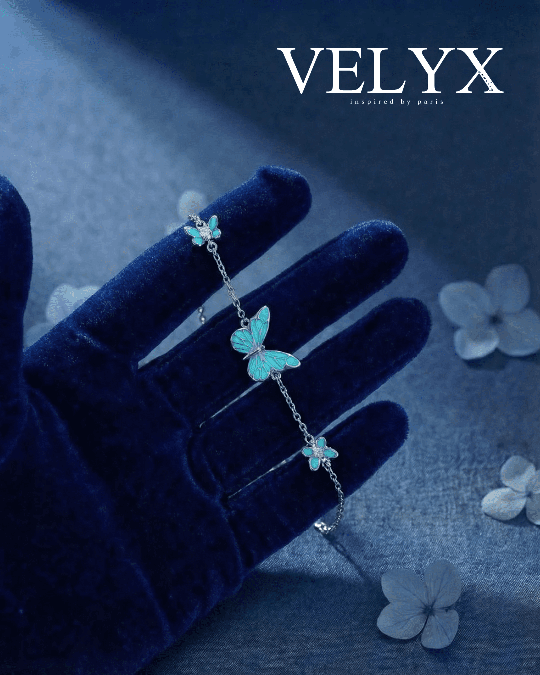VELYX – Azure Butterfly Kollekció - Karkötő - VELYX