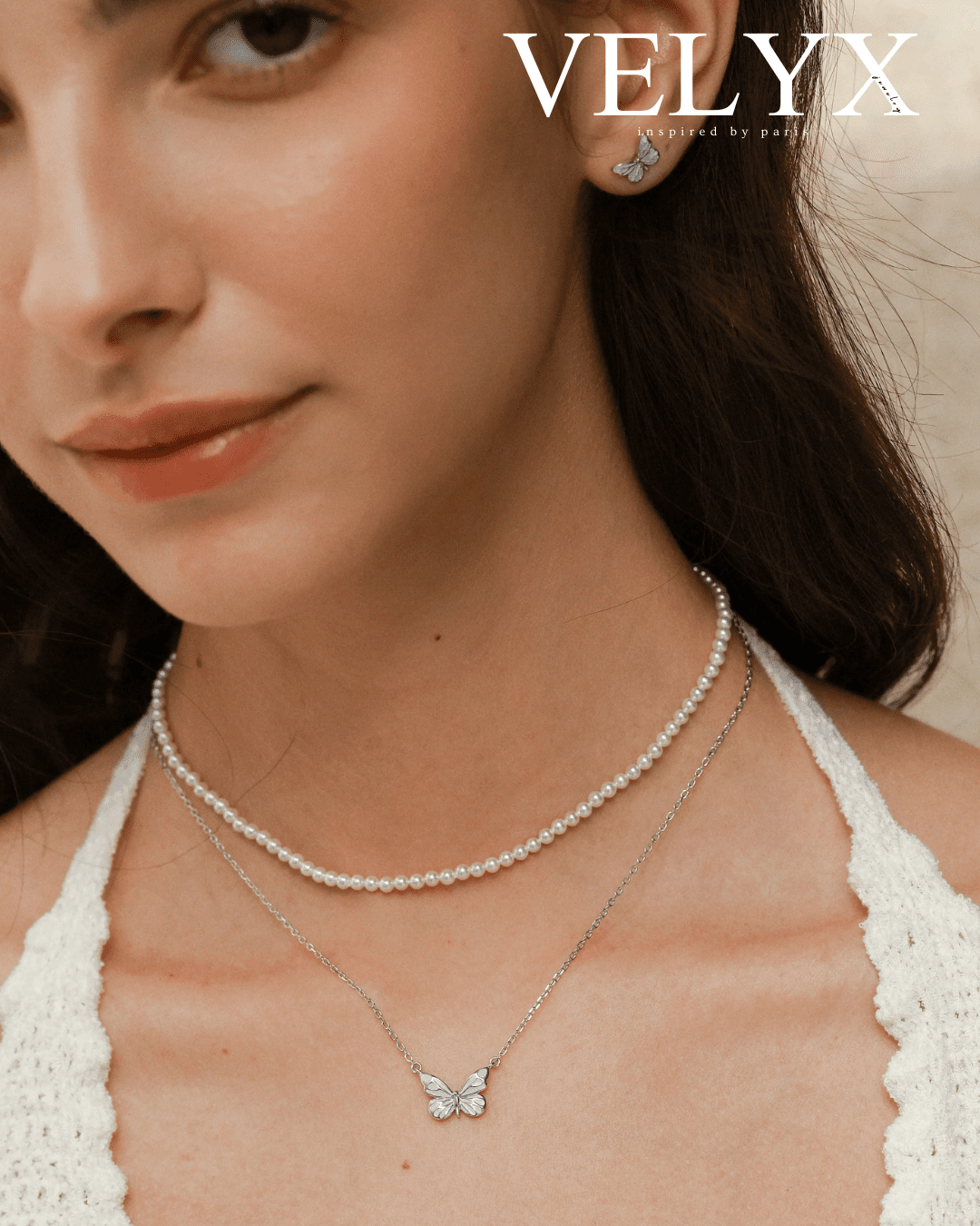 VELYX – Azure Butterfly Kollekció - Nyaklánc - VELYX